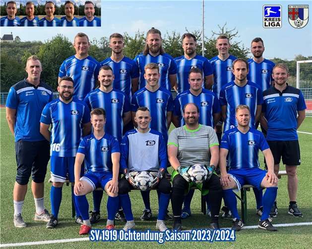 Das SV-Team um Spieltrainer Markus Lenarz ist hoch motiviert für das Auftaktspiel zur Wettbewerbsrunde 2023/2024 gegen den Maifelder SV III.  Foto: privat