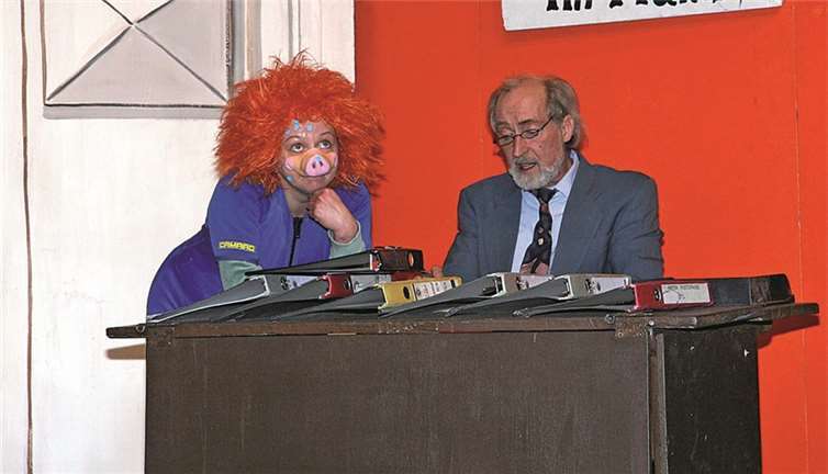 Das Sams muss eine Knifflige Situaion meistern.  Privat