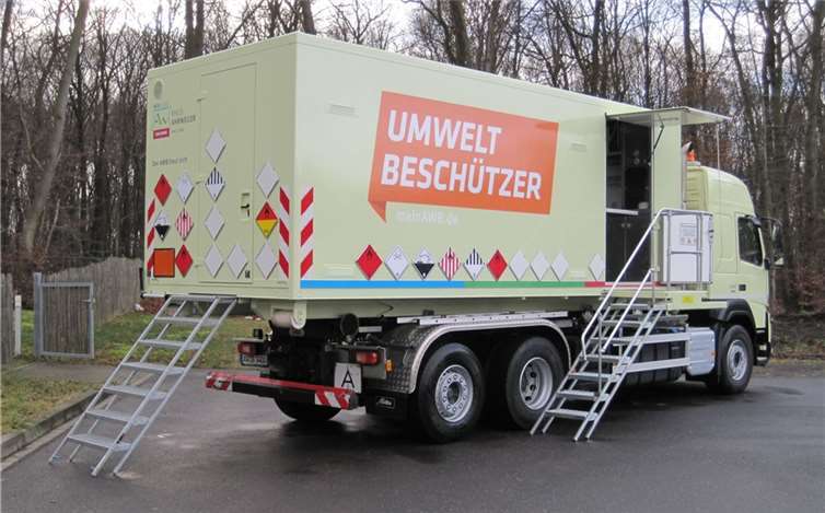 Das Schadstoffmobil macht an 15 gut anfahrbaren Plätzen im Kreisgebiet zweimal im Jahr an zwei Stunden Station, und zwar mittwochs von 9.30 bis 11.30 Uhr. Kreisverwaltung Ahrweiler