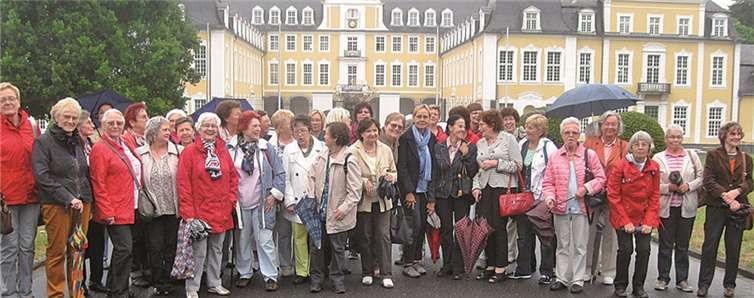Das Schloss Oranienstein gehörte zu den Zielen der kfd-Jahresfahrt. privat