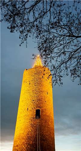 Das Schmanddippen erstrahlt in weihnachtlichem Glanz.Foto: Privat