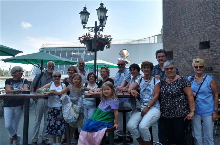 Das Schokoladenmuseum war der erste Anlaufpunkt der Ausflügler aus Remagen. Foto: privat