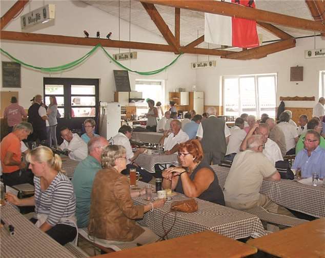 Das Schützenfest war sehr gut besucht.