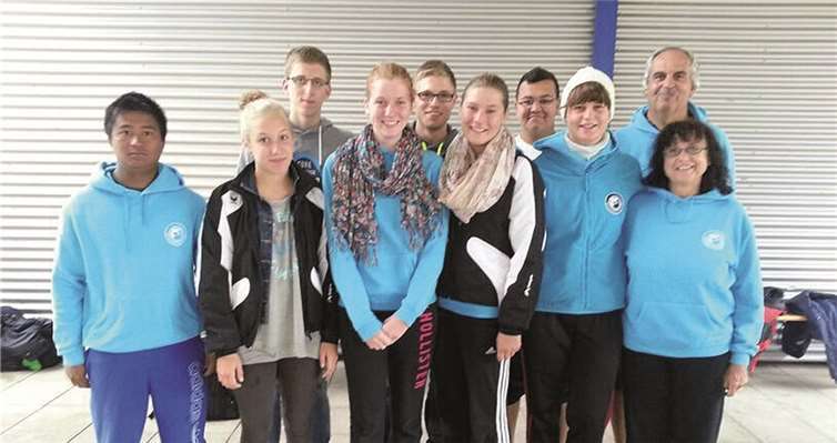 Das Schwimmteam der Sportfreunde Puderbach ist gut in die Saison gestartet.privat