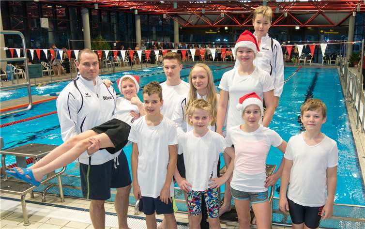 Das Schwimmteam des TV Rheinbach.privat