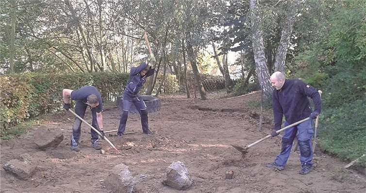 Das Sechseck wurde abgebaut.privat