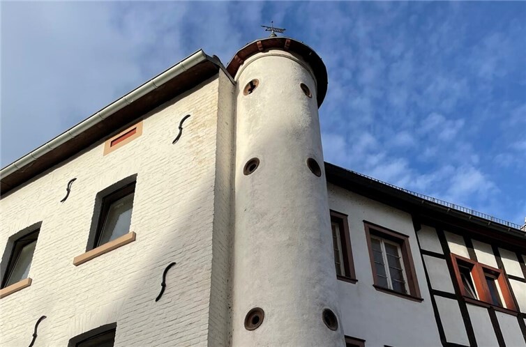 Das Secktürmchen inmitten der Altstadt von Bad Münstereifel. Foto: ROB