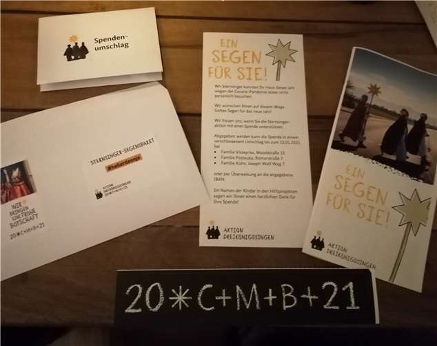 Das Segens-Päckchen wurde durch ein Video ergänzt. Foto: privat