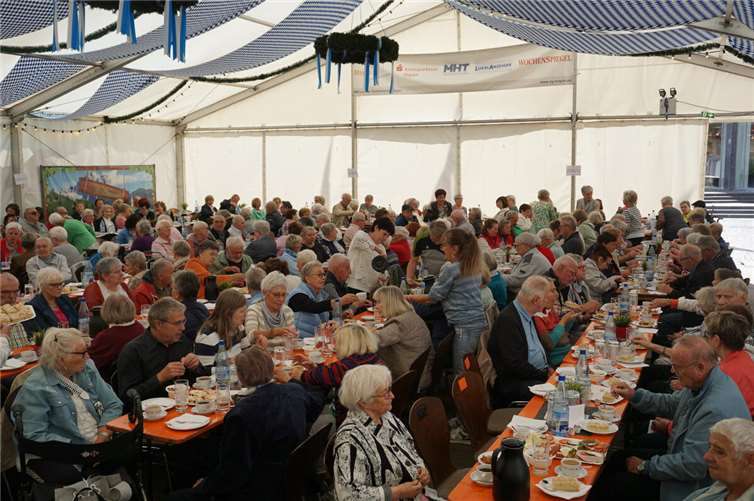 Das Seniorenfest war auch in diesem Jahr gut besucht. Foto: Jacqueline Blang/Stadt Mayen
