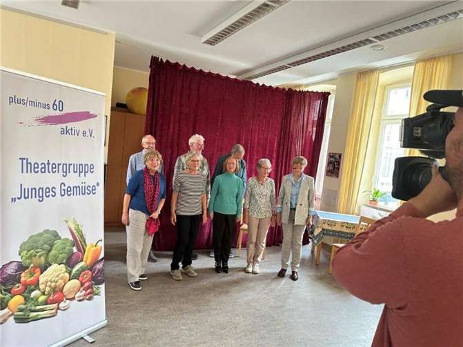 Das Seniorenkabarett „Junges Gemüse“. Foto: privat
