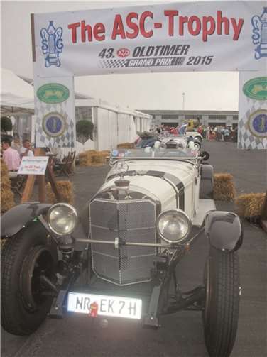 Das Siegerauto von 1927 - der „weiße Elefant“ Mercedes-Benz 680 S.