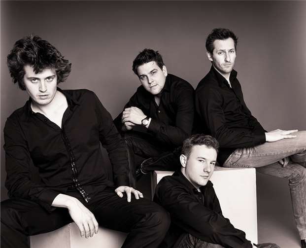 Das Signum Saxophonquartett gastiert in der Rheinhalle. privat