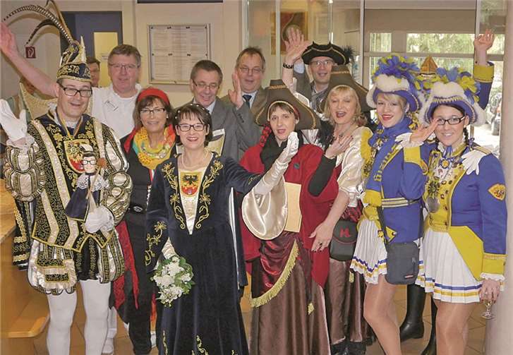 Die gute Laune soll anstecken 