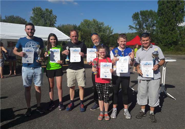 Das Skilanglaufteam, aus Heimbach-Weis, konnte, beim traditionellen Rollskicup, in SC Speyer, überzeugen. Foto: privat