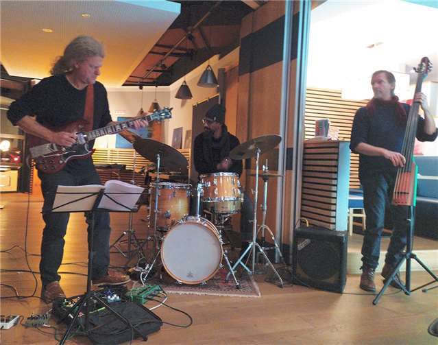 Das „Slow Turtle Trio“.Foto: privat