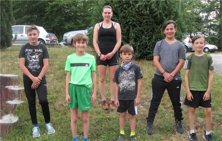 Das Sommerbiathlon - Team des BSC Adenau in Kell.Quelle: BSC Adenau