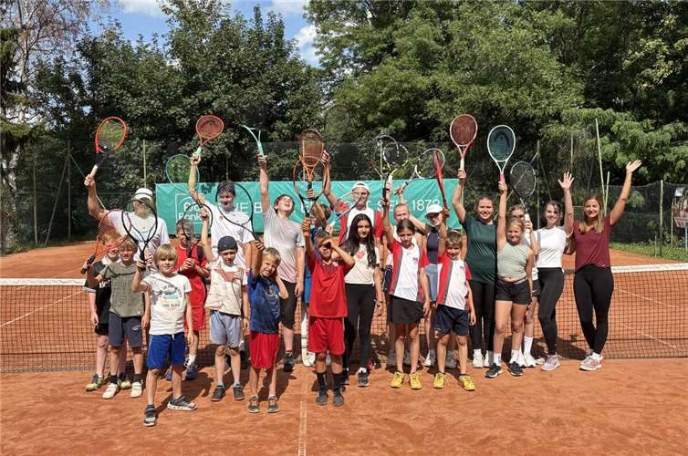 Das Sommercamp beim TC Rot-Weiß Linz war ein voller Erfolg. Foto: privat