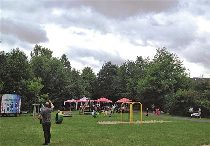 Das Sommerfest der SPD für Kinder und Erwachsene.  Privat
