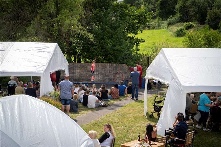 Das Sommerfest war ein großer Erfolg.  Foto: Seniorenzentrum Villa Romantica GmbH