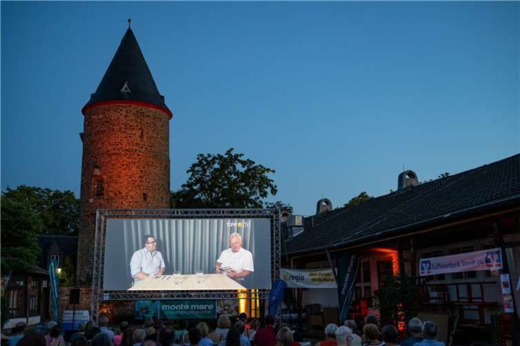 Das Sommerkino bietet eine tolle Atmosphäre.  Foto: Rheinbacher Bürgerstiftung
