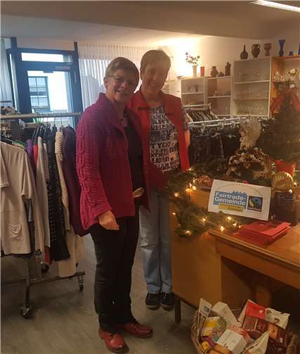 Das Sozialkaufhaus Rias Fundgrube bietet nun auch Fairtrade Produkte an. privat