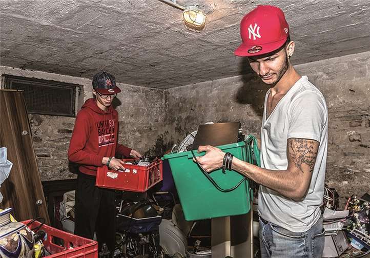 Das Sperrmüll-Team übernimmt gern die Ausräumarbeiten.privat