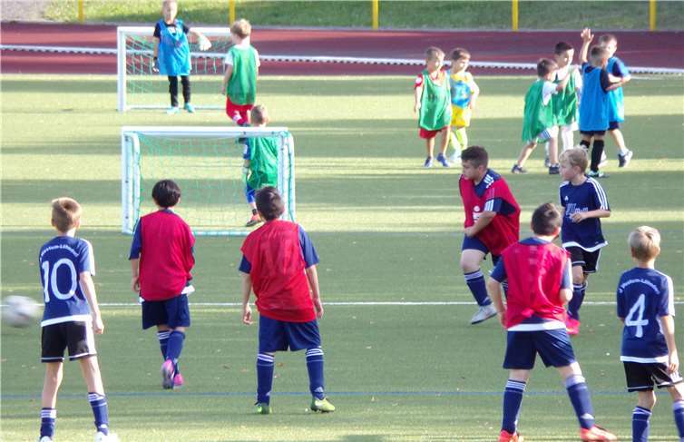 Das Spiel der E-Jugend offenbarte die Schwachstellen, an denen es in den kommenden Trainingssitzungen zu arbeiten gilt. Foto: privat