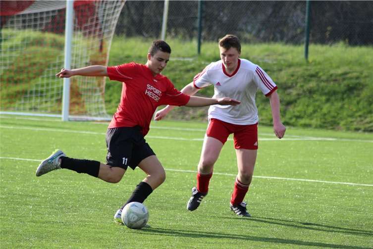 Das Spiel wurde von Zweikämpfen bestimmt. Ulrike Puderbach