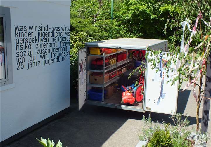 Das Spielmobil ist überprüft worden und wartet auf einen neuen Einsatz. privat