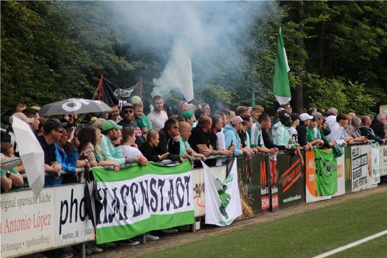 Das Spitzenspiel auf der Bandorfer Höhe lockte 600 Zuschauer an.