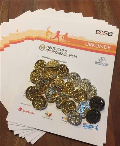 Das Sportabzeichen. Foto: privat