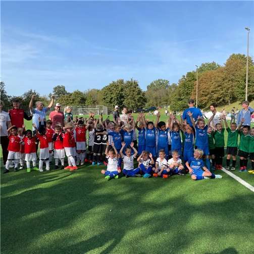 Das Sportwochenende sorgte bei Groß und Klein für einen Riesenspaß. Quelle: FC 1911 Horchheim