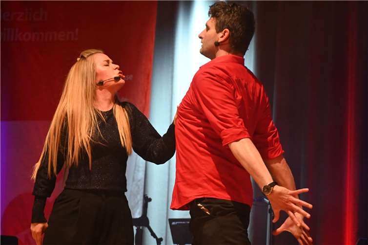 Das „Springmaus-Improvisationstheater“ sorgte für Begeisterungsstürme.