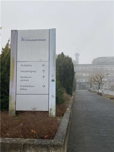 Das St. Elisabeth Krankenhaus Mayen. Foto: Natascha Lentes