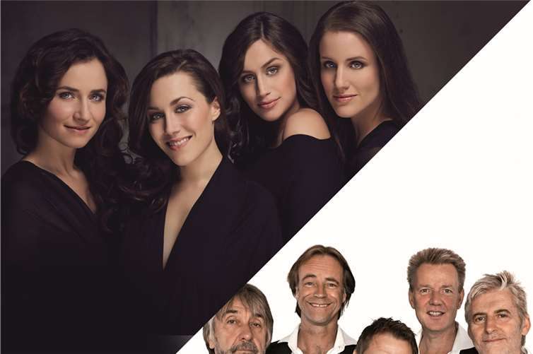 Das Stimmenduell: Les Brünettes und 6-Zylinder Carsten Höfer findet im Mai in Bad Neuenahr statt.Les Brünettes: Marius Engels; 6-Zylinder Carsten Höfer: Axel Engels