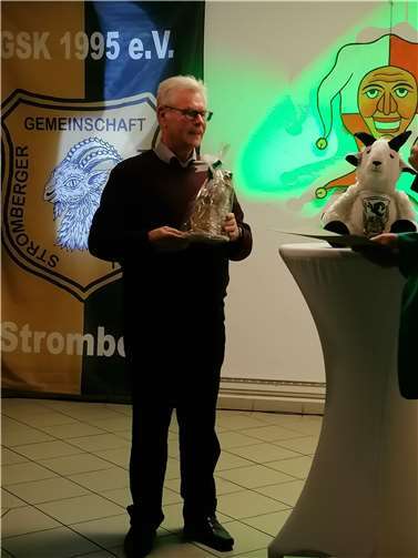 Das „Stromer Original“ Wolfgang Hoppen wurde geehrt.