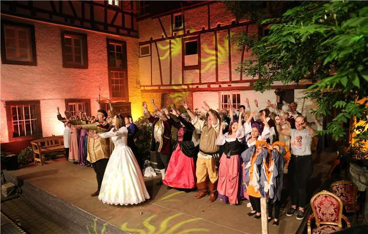 Das Stück wurde bereits anlässlich der Jubiläumsfeierlichkeiten „100 Jahre Fidelio“ im Innenhof der Lucas-Mühle in Mülheim-Kärlich aufgeführt. Foto: privat
