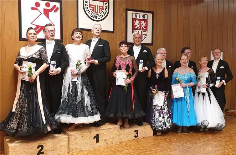 Das Tanzpaar Brosell/Hansen aus Marienthal belegte den dritten Platz. Foto: privat