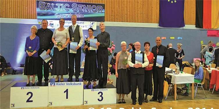 Das Tanzpaar des PostSV Remagen Marianne Hansen und Hartmut Brosell erreichte beim 12. Baltic Senior einen guten fünften Platz.privat