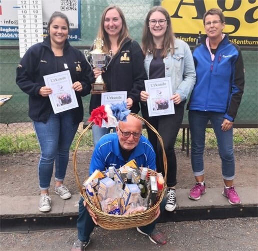 Das Team Blau-Gold 2 freut sich über den Gewinn der Stadtmeisterschaft Foto: privat