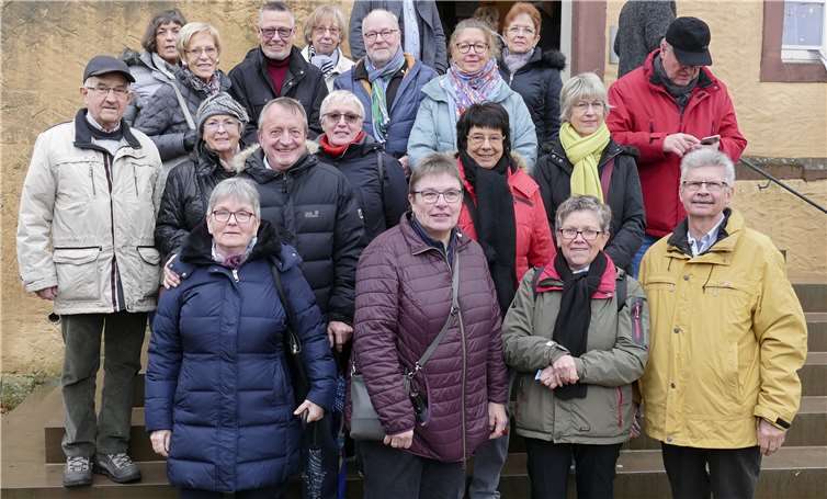 Das Team Informations- und Verleihdienstbesuchte den Weihnachtsmarkt in Dudeldorf.