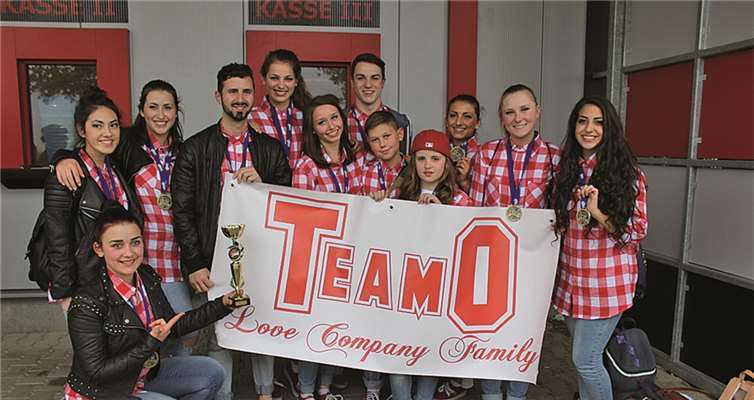 Das „Team O“ wurde Siebter bei den Europameisterschaften und darf nun bei den Weltmeisterschaften in Glasgow antreten.privat