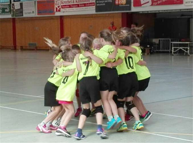 Das Team TV Welling präsentiert sich als tolle Einheit.privat