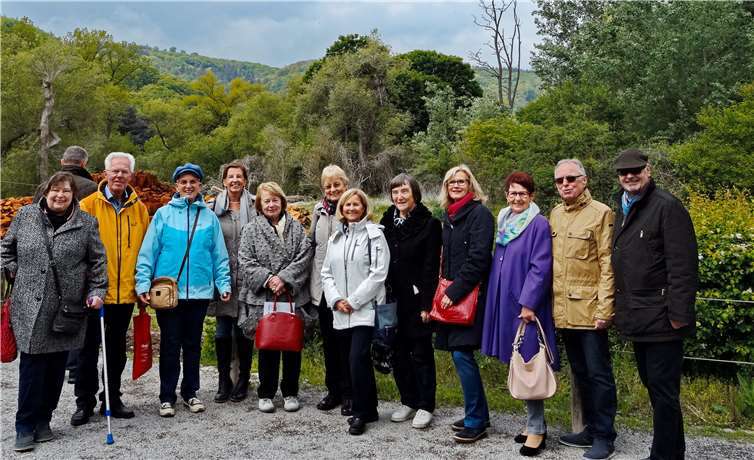 Das Team besuchte das Geysir-Zentrum und den Geysir in Andernach. Foto: Rüdiger Gottzein