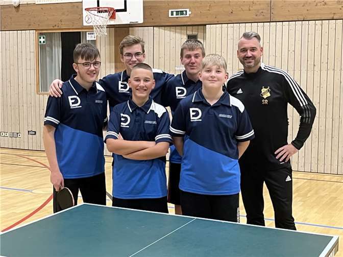 Das Team der 1. Jugendmannschaft der TTG Nettetal. Foto: TTG Nettetal