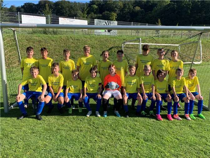 Das Team der D-Junioren. Foto: Sportverein 1919 Ochtendung e. V.