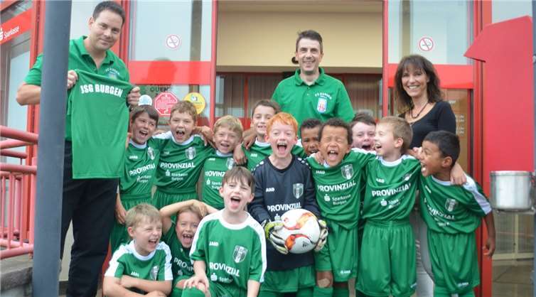 Das Team der F-Jugend freut sich schon auf die nächsten Herausforderungen.  Privat