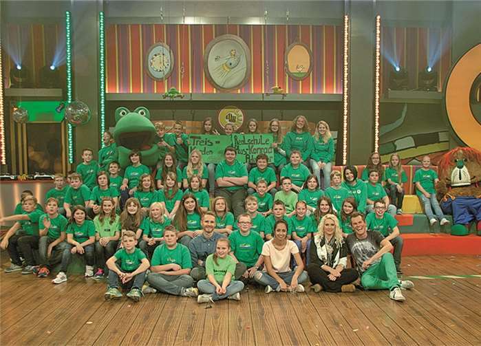 Das Team der Frösche von der Konrad-Adenauer-Schule aus Treis-Karden. Privat