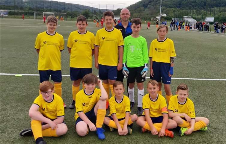 Das Team der JSG Mayschoß/Dernau/Kreuzberg beim Turnier in Kripp.Foto: privat