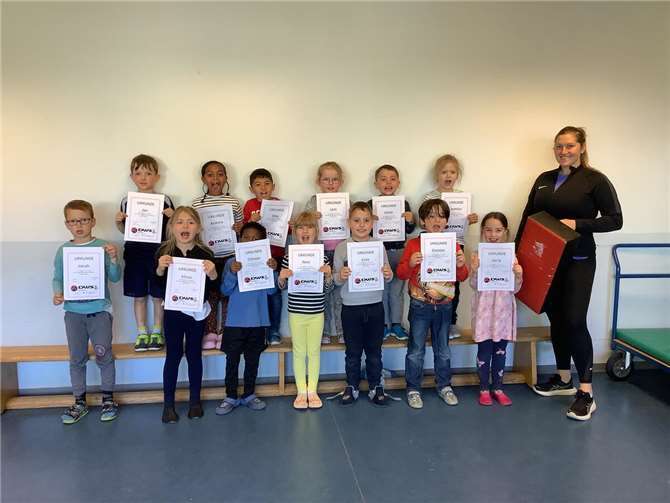 Das Team der Kita ist sehr dankbar für das Engagement des Fördervereins.  Foto: privat